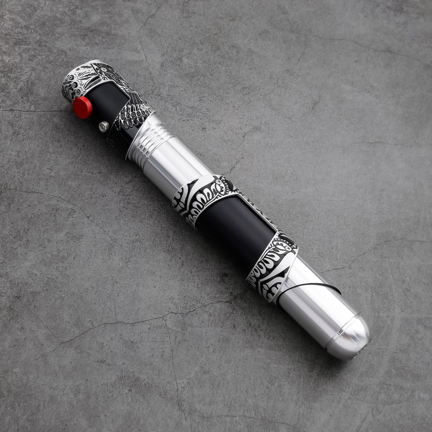 Bullet Floral - Silver-Black
